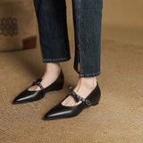Jolene™ | Pointed Toe Flat Shoes