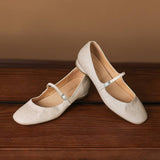 Amirah™ | Strap Flat Shoes