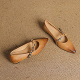 Jolene™ | Pointed Toe Flat Shoes