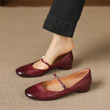 Amirah™ | Strap Flat Shoes