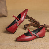 Jolene™ | Pointed Toe Flat Shoes