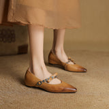 Jolene™ | Pointed Toe Flat Shoes