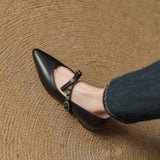 Jolene™ | Pointed Toe Flat Shoes