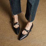 Jolene™ | Pointed Toe Flat Shoes