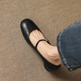 Amirah™ | Strap Flat Shoes