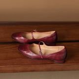 Amirah™ | Strap Flat Shoes