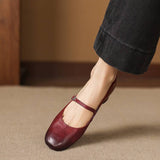 Amirah™ | Strap Flat Shoes