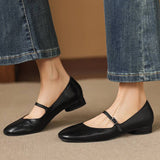 Amirah™ | Strap Flat Shoes