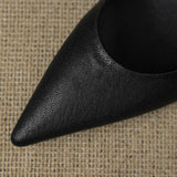 Veloria Lambskin Leather Mary Janes
