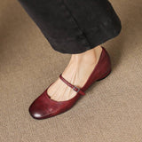 Amirah™ | Strap Flat Shoes
