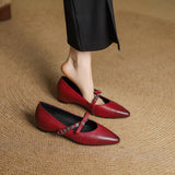 Jolene™ | Pointed Toe Flat Shoes