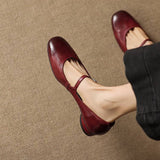 Amirah™ | Strap Flat Shoes