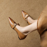 Jolene™ | Pointed Toe Flat Shoes