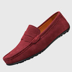 Vanessa | Classic Burgundy Moccasins