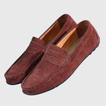 Vanessa | Classic Burgundy Moccasins