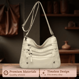 Rosalia's Multi-Zip Carry | Shoulder Bag