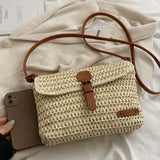 Adelaide | Straw Crossbody Bag