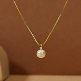 Timeless Pearl Pendant Necklace