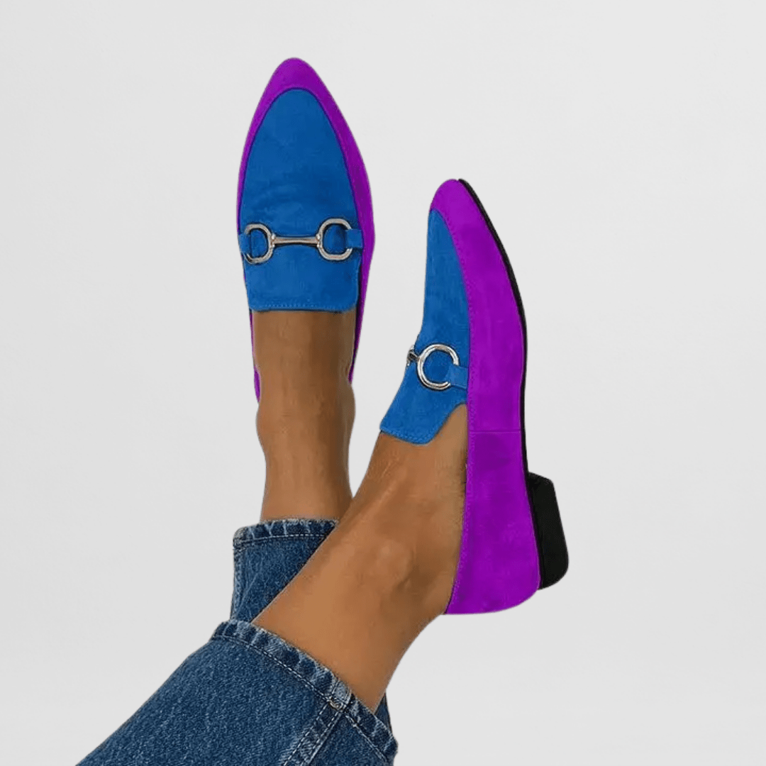 Ying Hui | Buckle-Detail Green Loafers