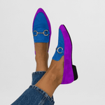 Ying Hui | Buckle-Detail Green Loafers