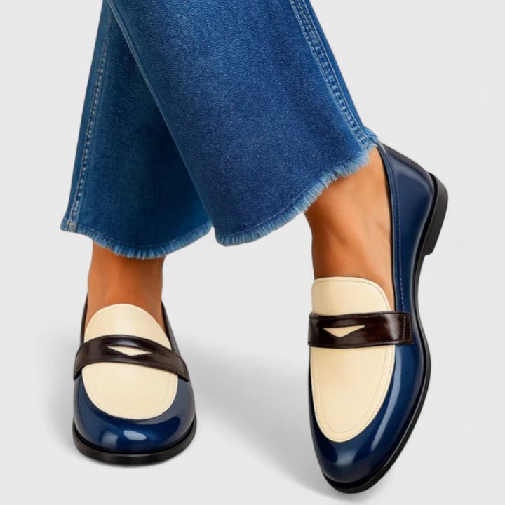 Diyana | Classic Blue Loafers