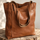 Pamela | Classic Leather Tote