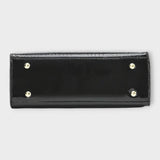Maison Verdelle - Shiny Crocodile Skin Pattern Handbag
