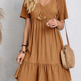 Annemarie™ - Elegant Dress with Belly Coverage