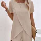 AMALIA™ – Elegant Summer Co-ord Lounge Set