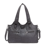 Flavia's Dual-Zip | Shoulder Bag