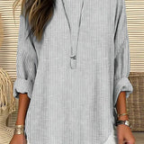 Rhea | Classic Striped Blouse