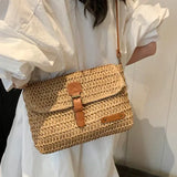 Adelaide | Straw Crossbody Bag