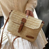 Adelaide | Straw Crossbody Bag