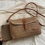 Adelaide | Straw Crossbody Bag