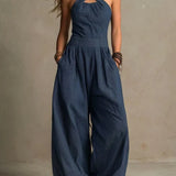 Bianca | Elegant Jumpsuit With Crossover Neckline